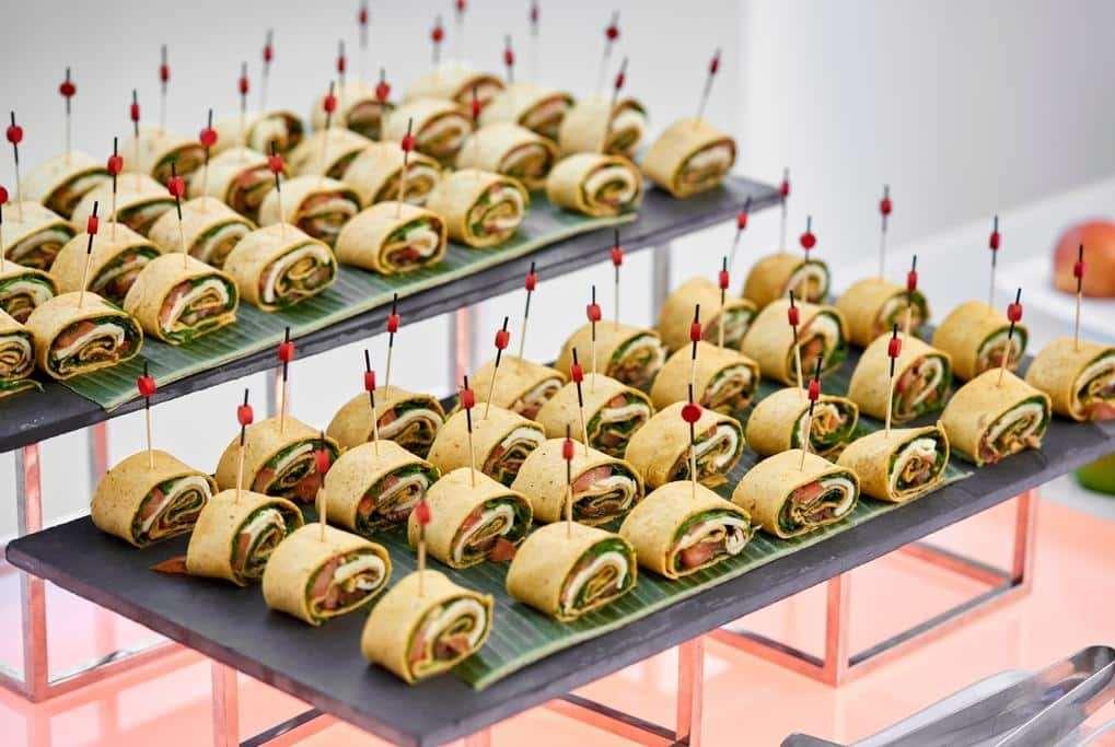 Hyperion Hotel Muenchen Ресторан фото Canapés
