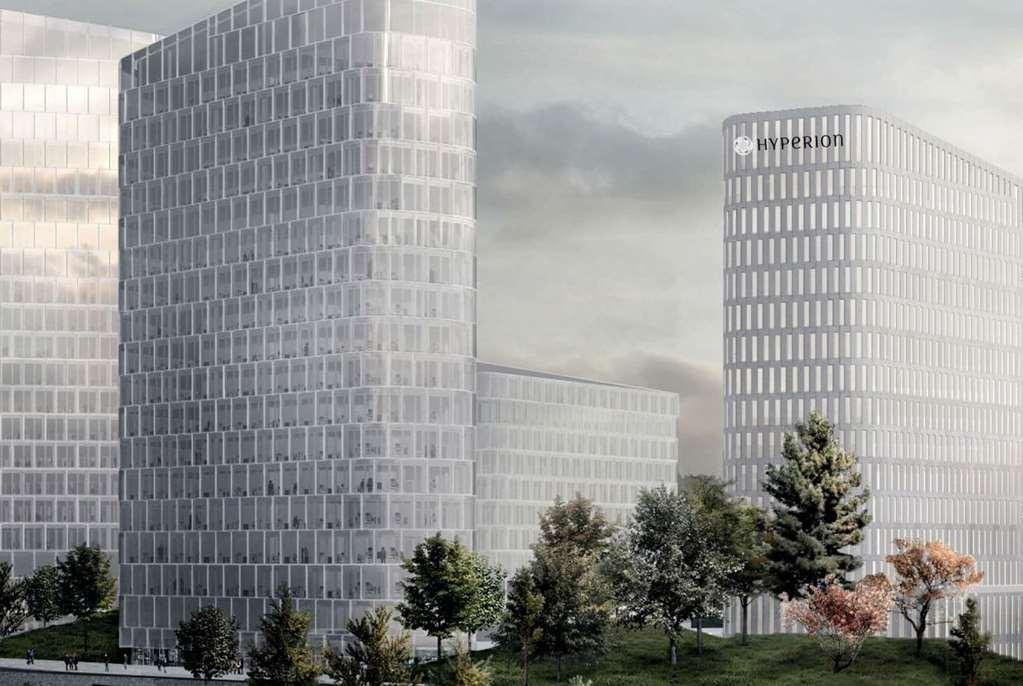 Hyperion Hotel Muenchen Экстерьер фото The proposed complex